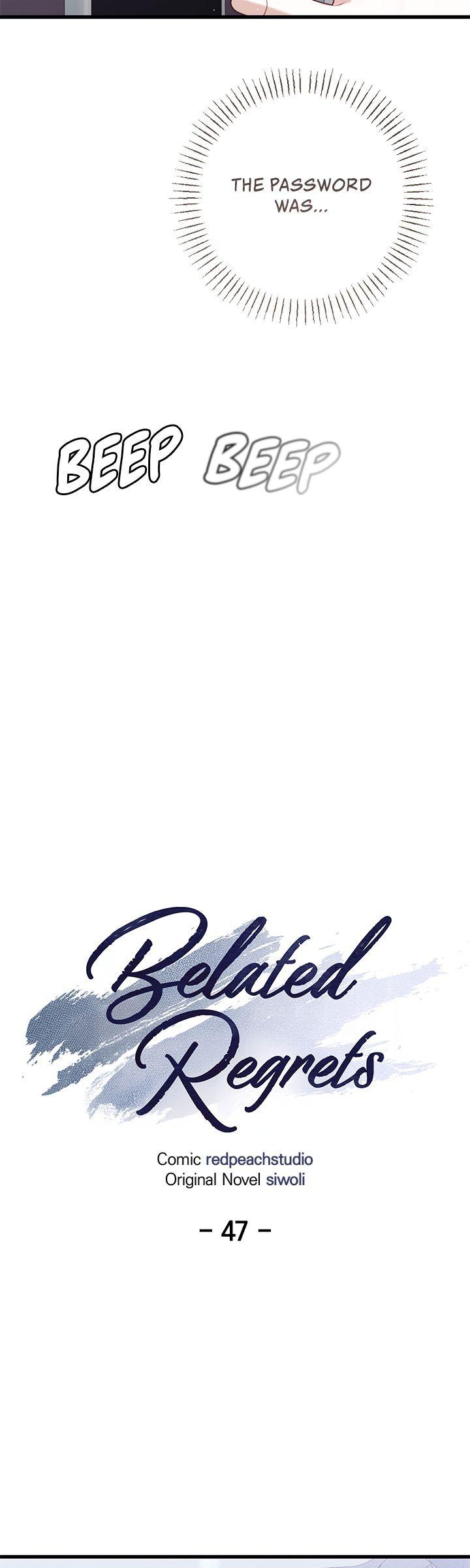Read Late Regret chapter 47 image 3 on Lezhin