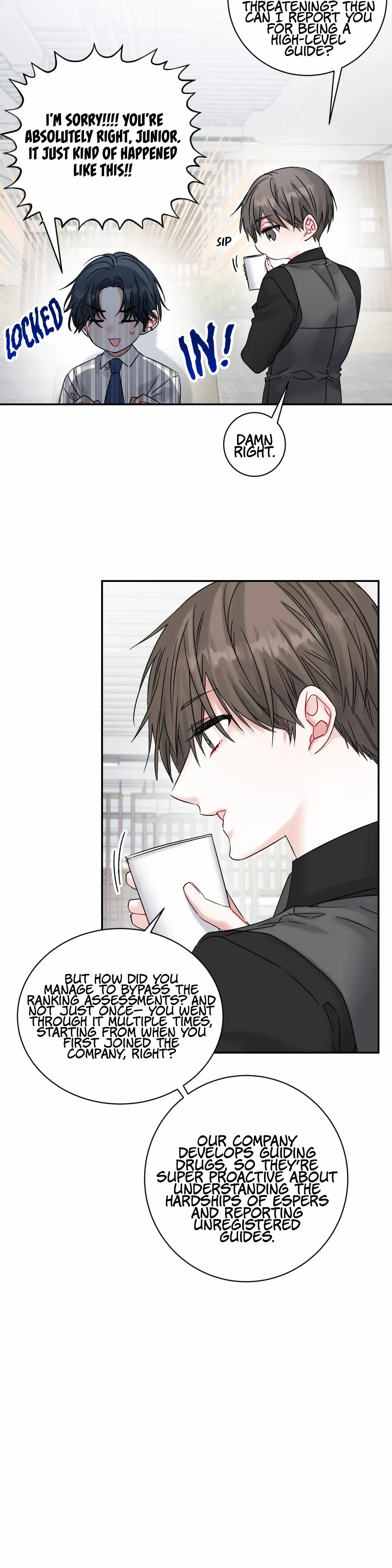 Read Leave the Company chapter 1 image 4 on Lezhin