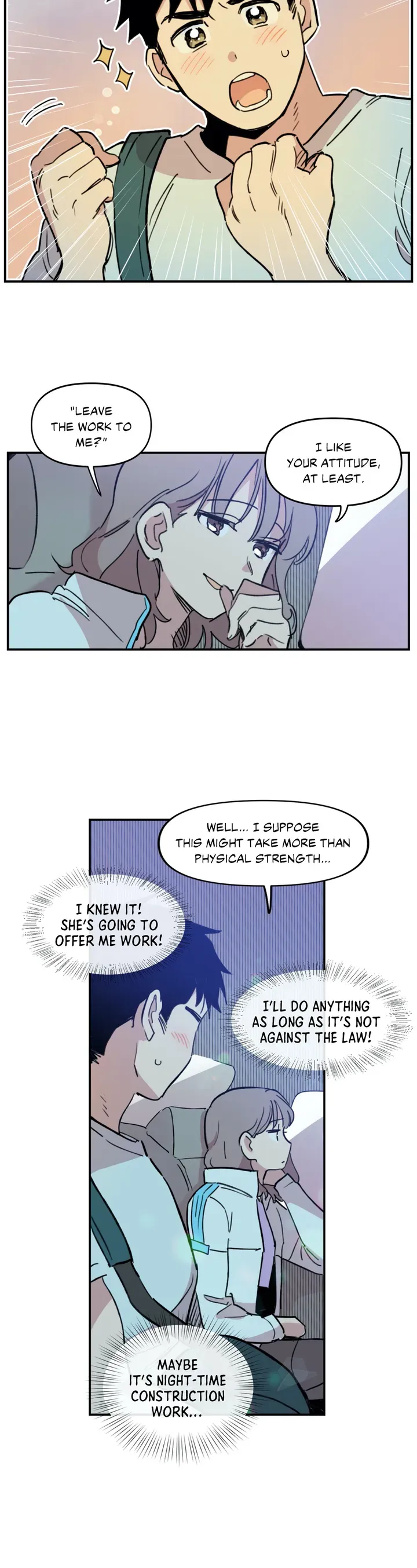Read Leave the Work to Me! chapter 2 image 7 on Lezhin