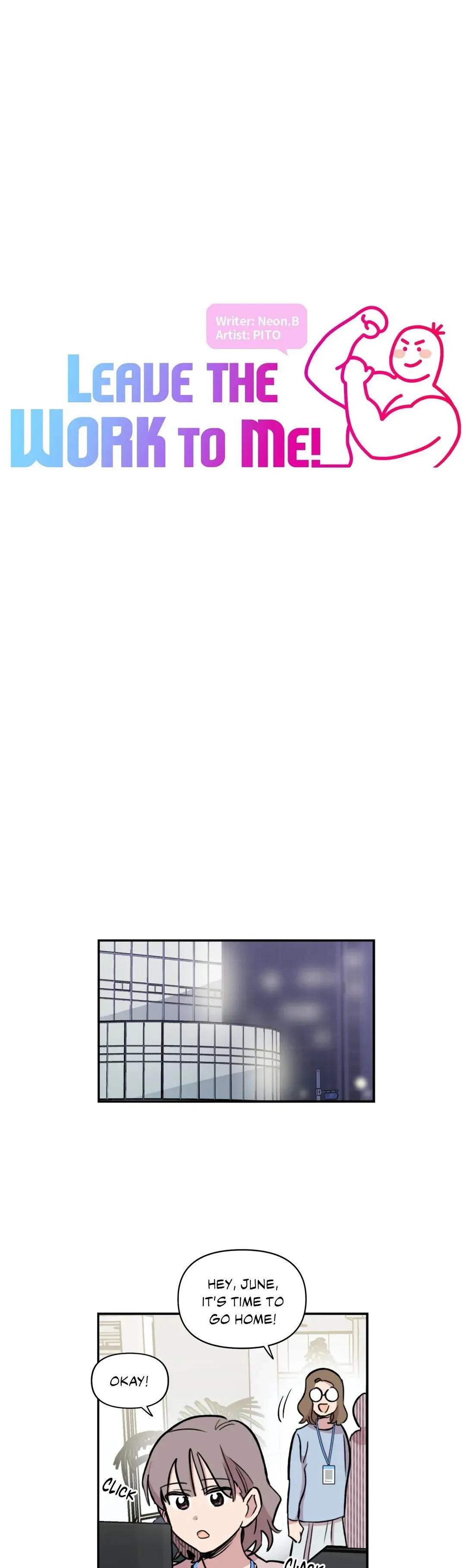 Read Leave the Work to Me! chapter 39 image 1 on Lezhin