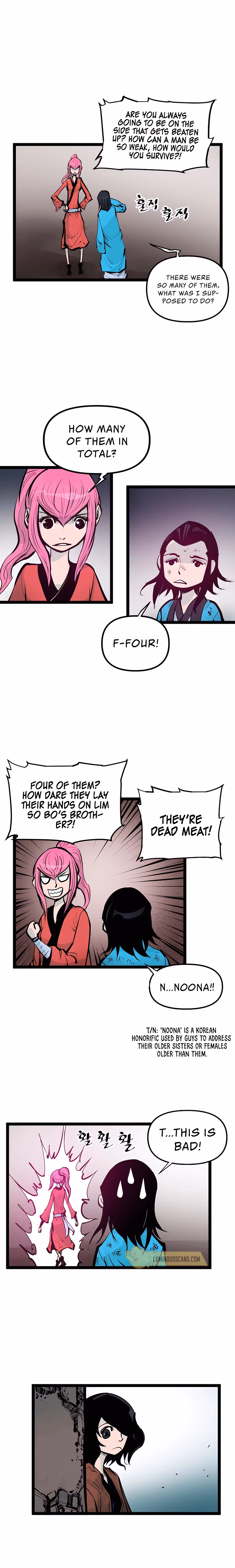 Lee Gwak, the Warrior Chapter 1 page 21 - 