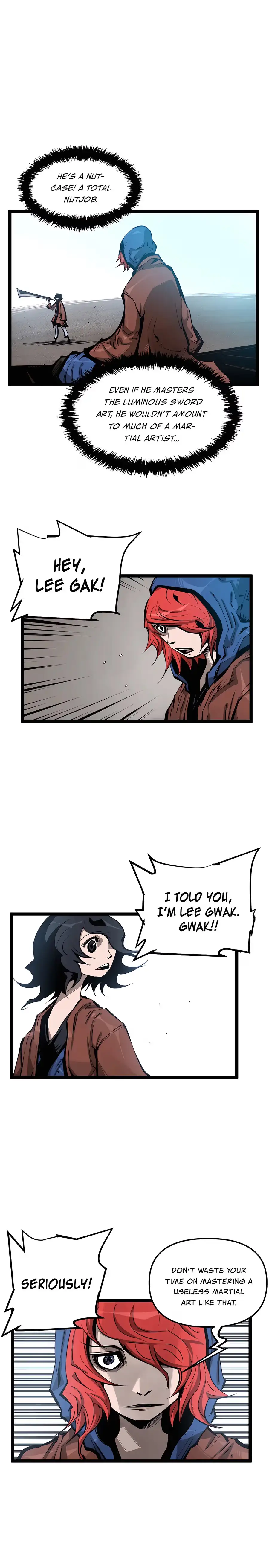 Lee Gwak, the Warrior Chapter 16 page 18 - 