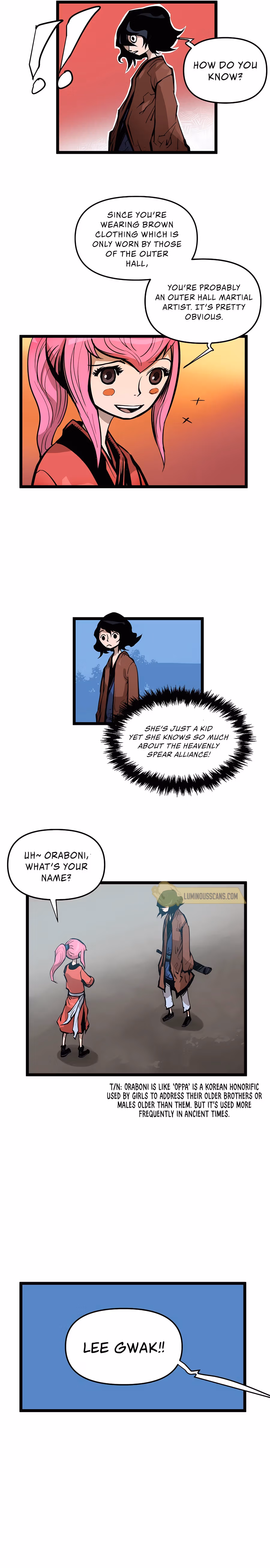 Lee Gwak, the Warrior Chapter 2 page 2 - 
