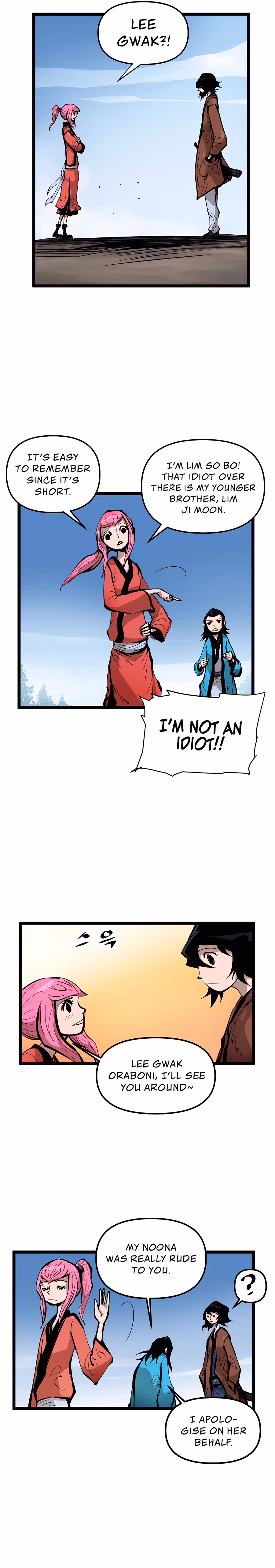 Lee Gwak, the Warrior Chapter 2 page 3 - 