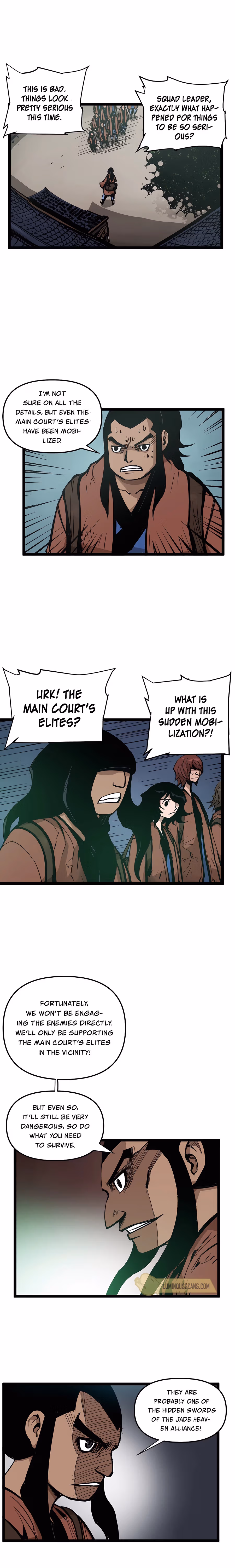 Lee Gwak, the Warrior Chapter 6 page 13 - 