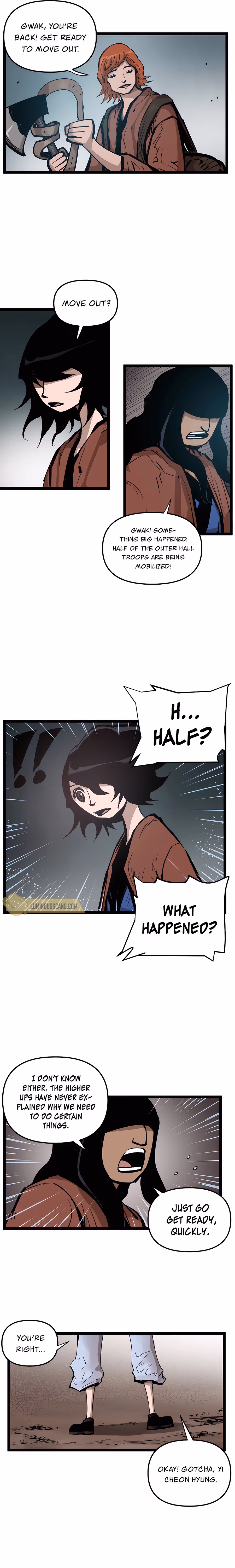 Lee Gwak, the Warrior Chapter 6 page 9 - 