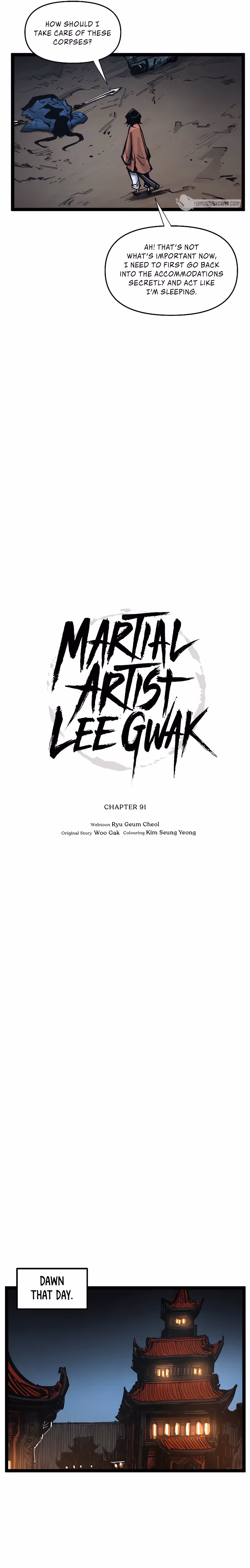 Lee Gwak, the Warrior Chapter 91 page 12 - 