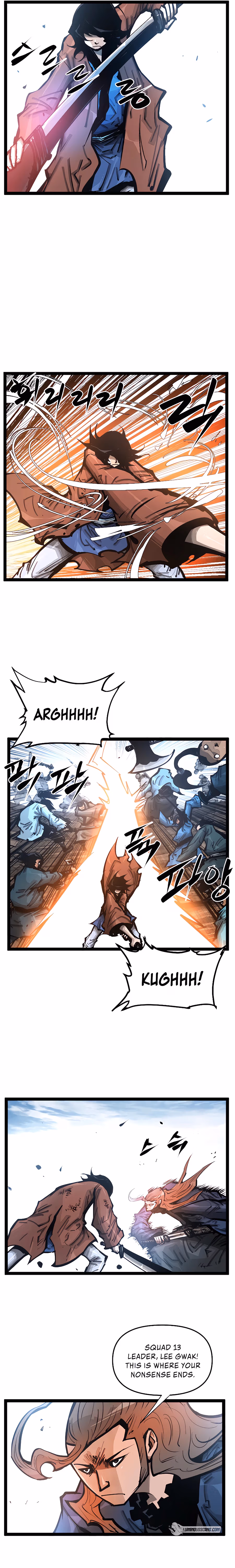 Lee Gwak, the Warrior Chapter 98 page 6 - 
