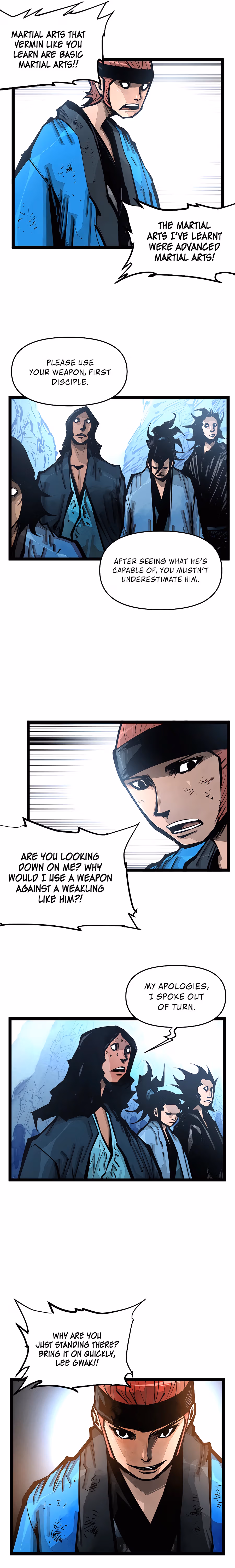 Lee Gwak, the Warrior Chapter 99 page 13 - 