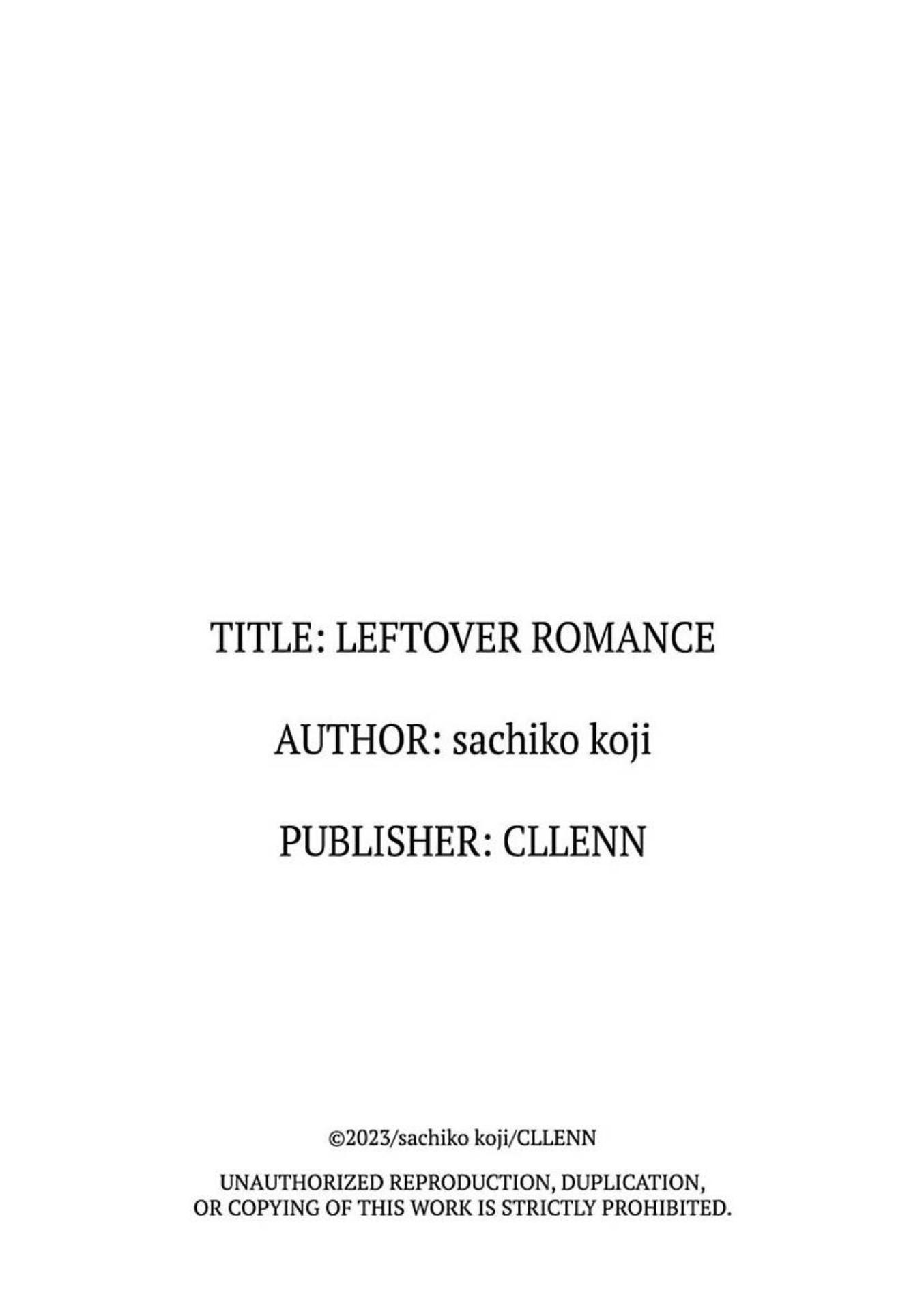 Read Leftover Romance chapter 2 image 31 on Lezhin