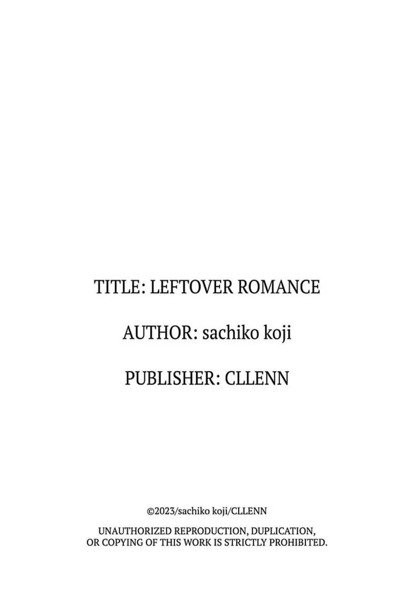 Read Leftover Romance chapter 3 image 33 on Lezhin