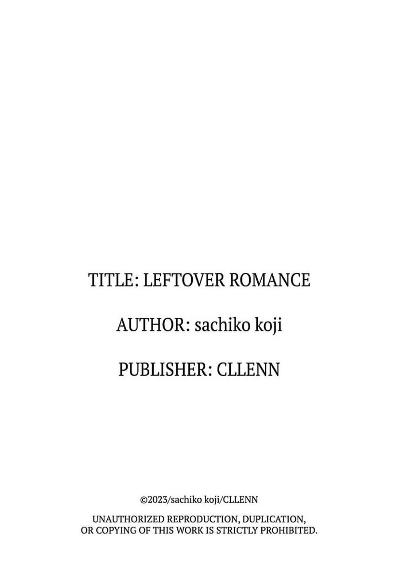 Read Leftover Romance chapter 5 image 30 on Lezhin