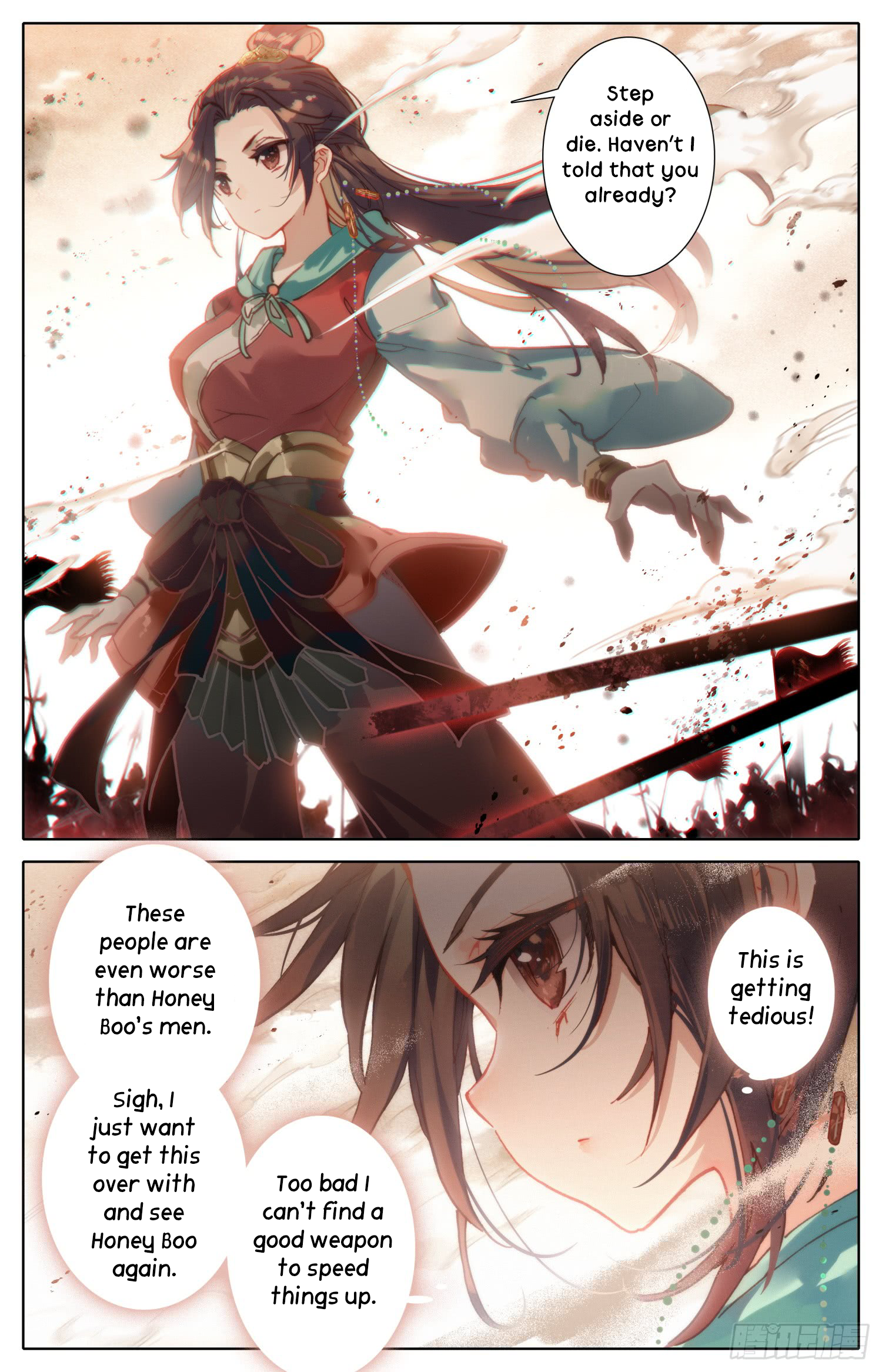 Legend of the Tyrant Empress Chapter 28 page 5 - 