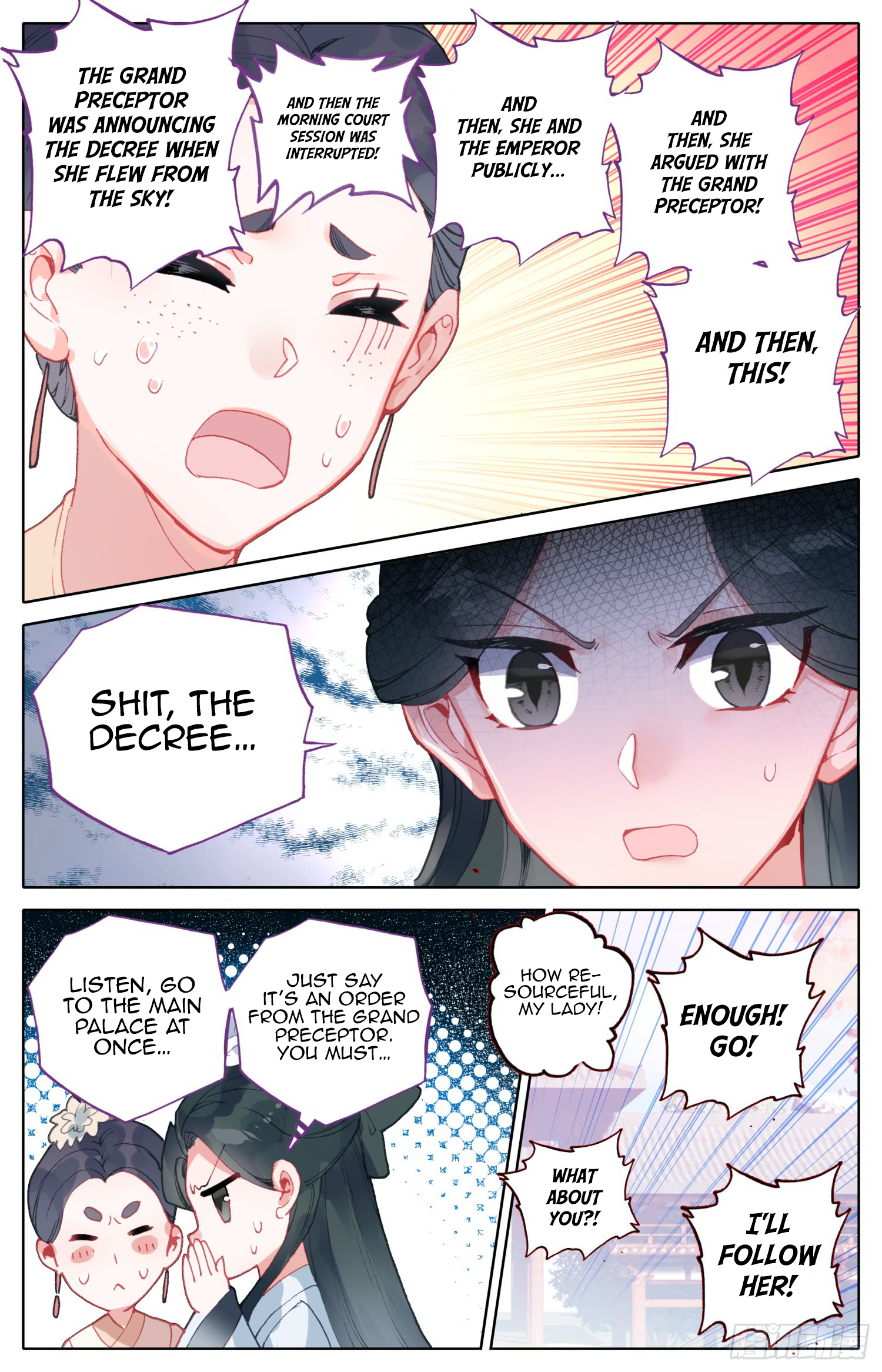 Legend of the Tyrant Empress Chapter 76 page 14 - 
