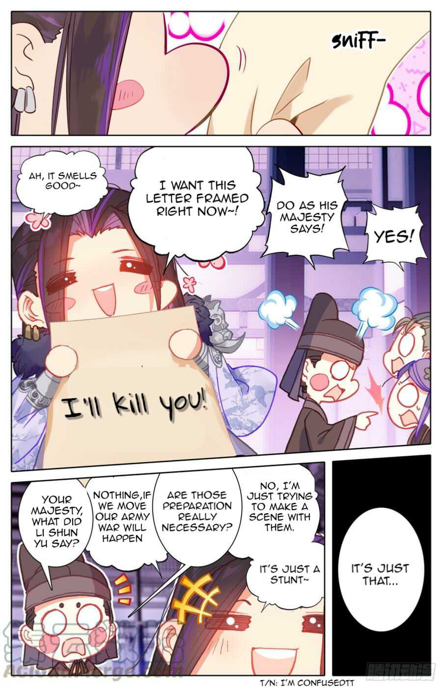Legend of the Tyrant Empress Chapter 95 page 10 - 