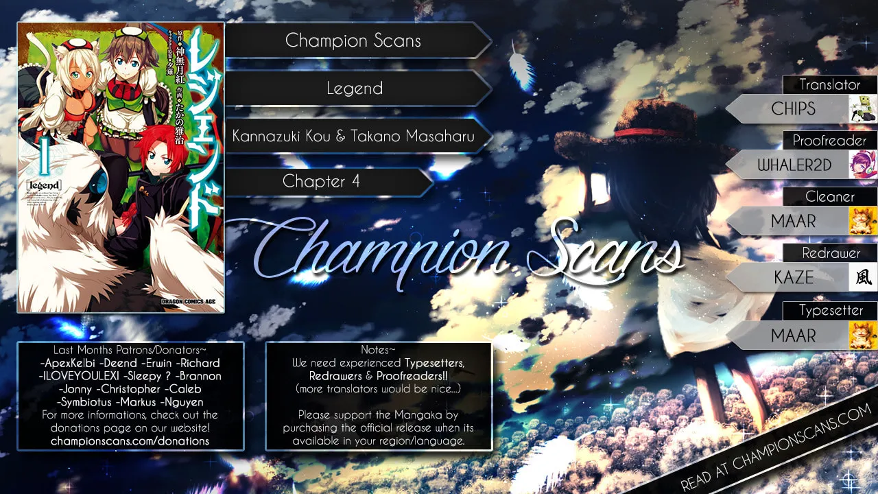 Read Legend chapter 4 image 0 on Lezhin