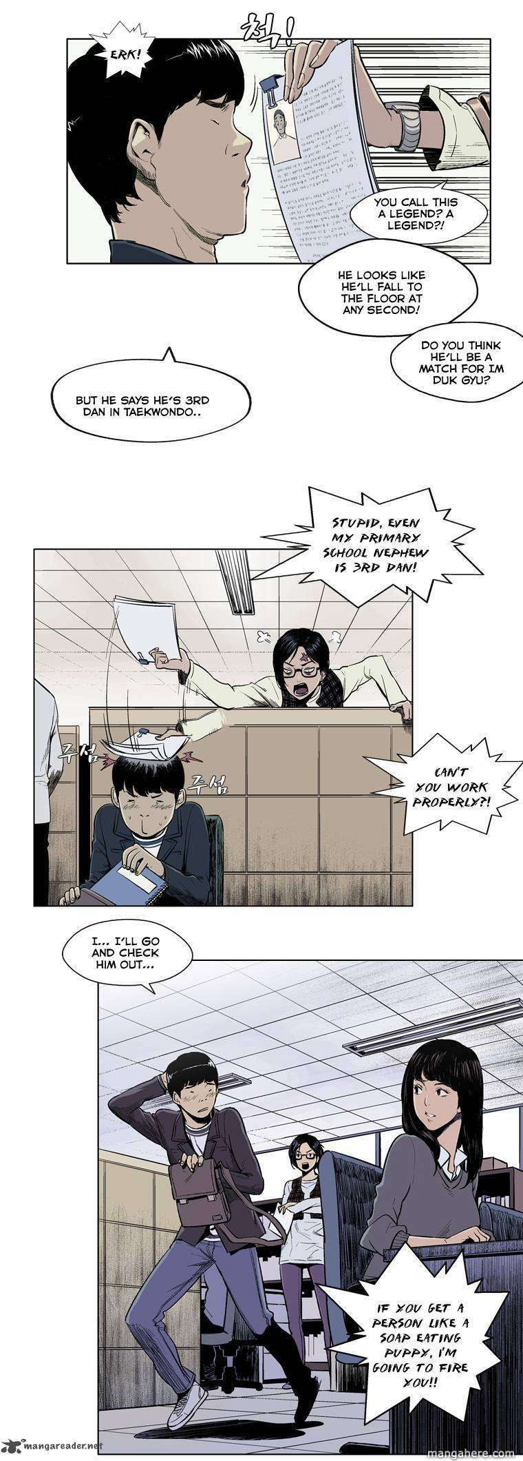 Read Legendary Fist chapter 3 image 18 on Lezhin