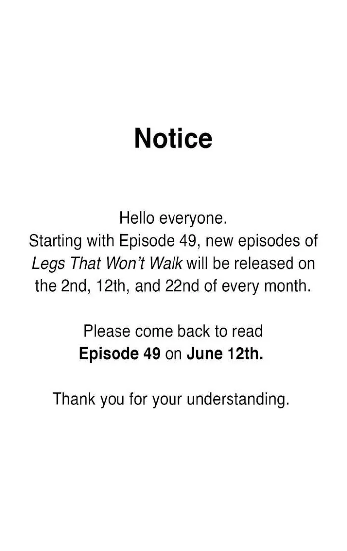 Read Legs Which Cannot Walk chapter 0 image 0 on Lezhin
