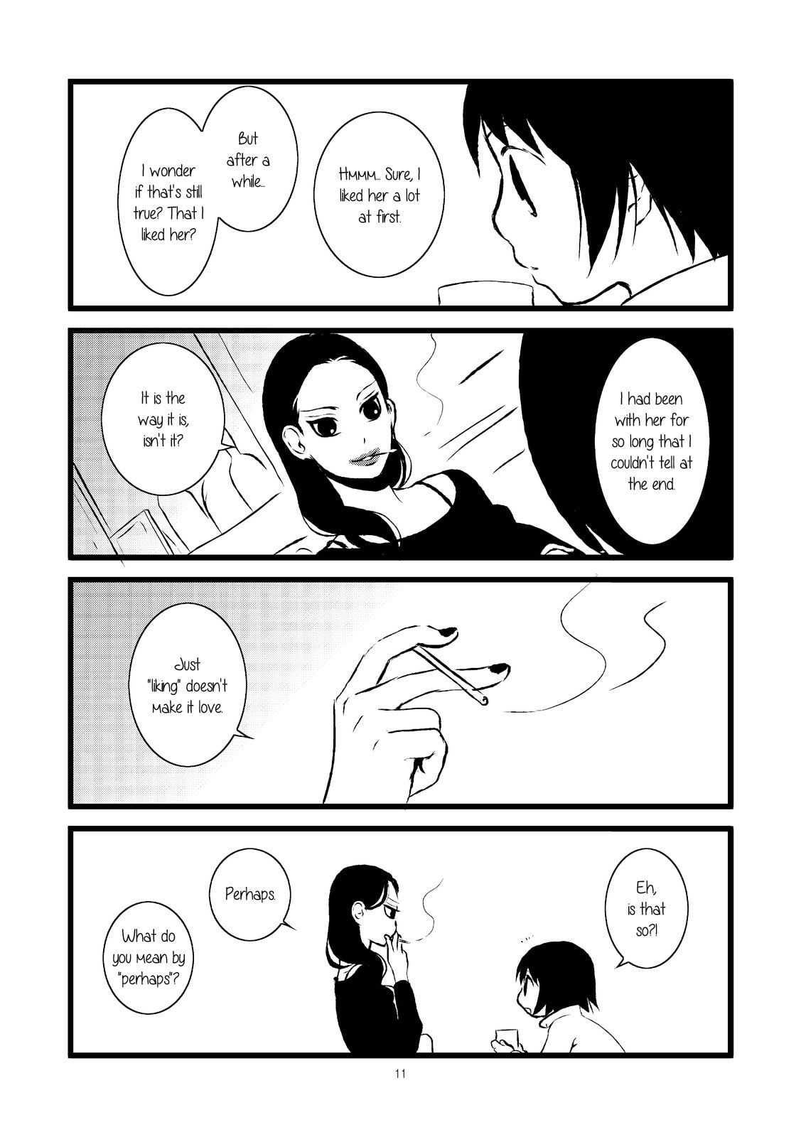 Read Lesbian Solo! chapter 0 image 10 on Lezhin