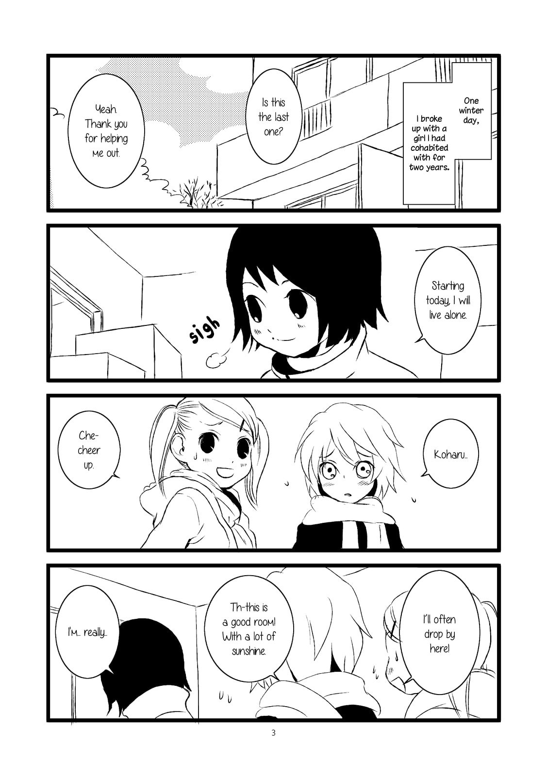 Read Lesbian Solo! chapter 0 image 2 on Lezhin
