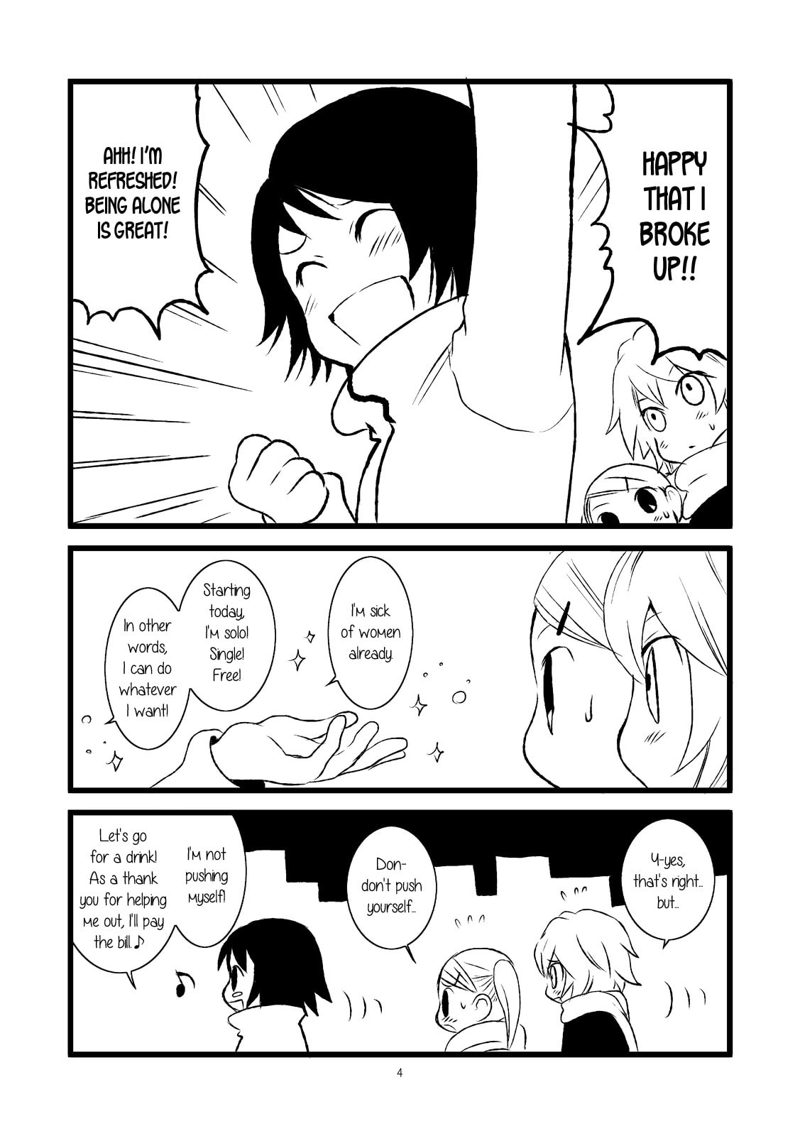 Read Lesbian Solo! chapter 0 image 3 on Lezhin