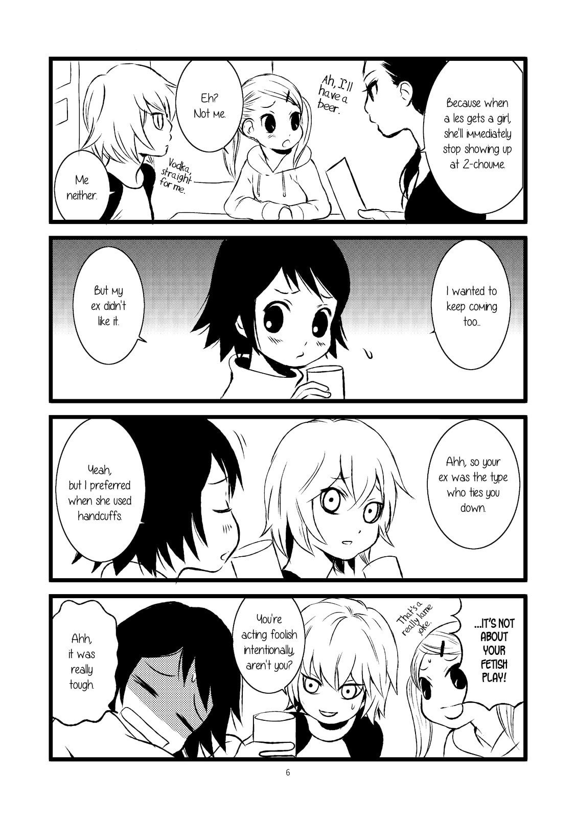 Read Lesbian Solo! chapter 0 image 5 on Lezhin