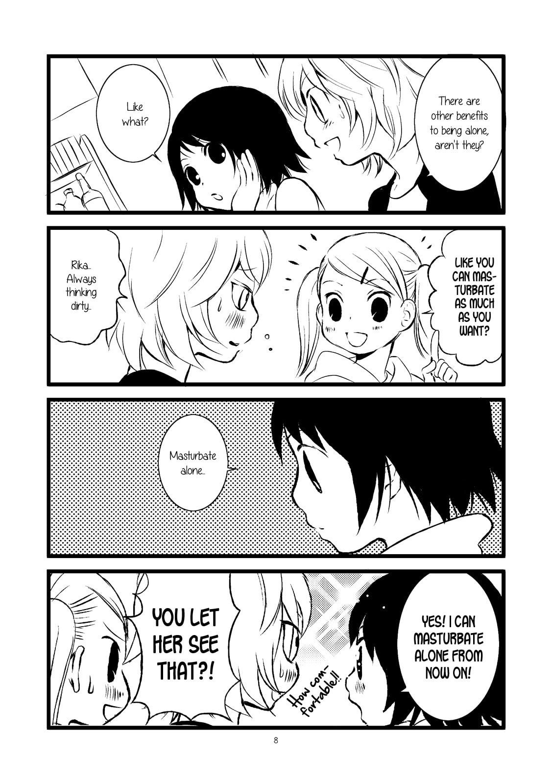 Read Lesbian Solo! chapter 0 image 7 on Lezhin