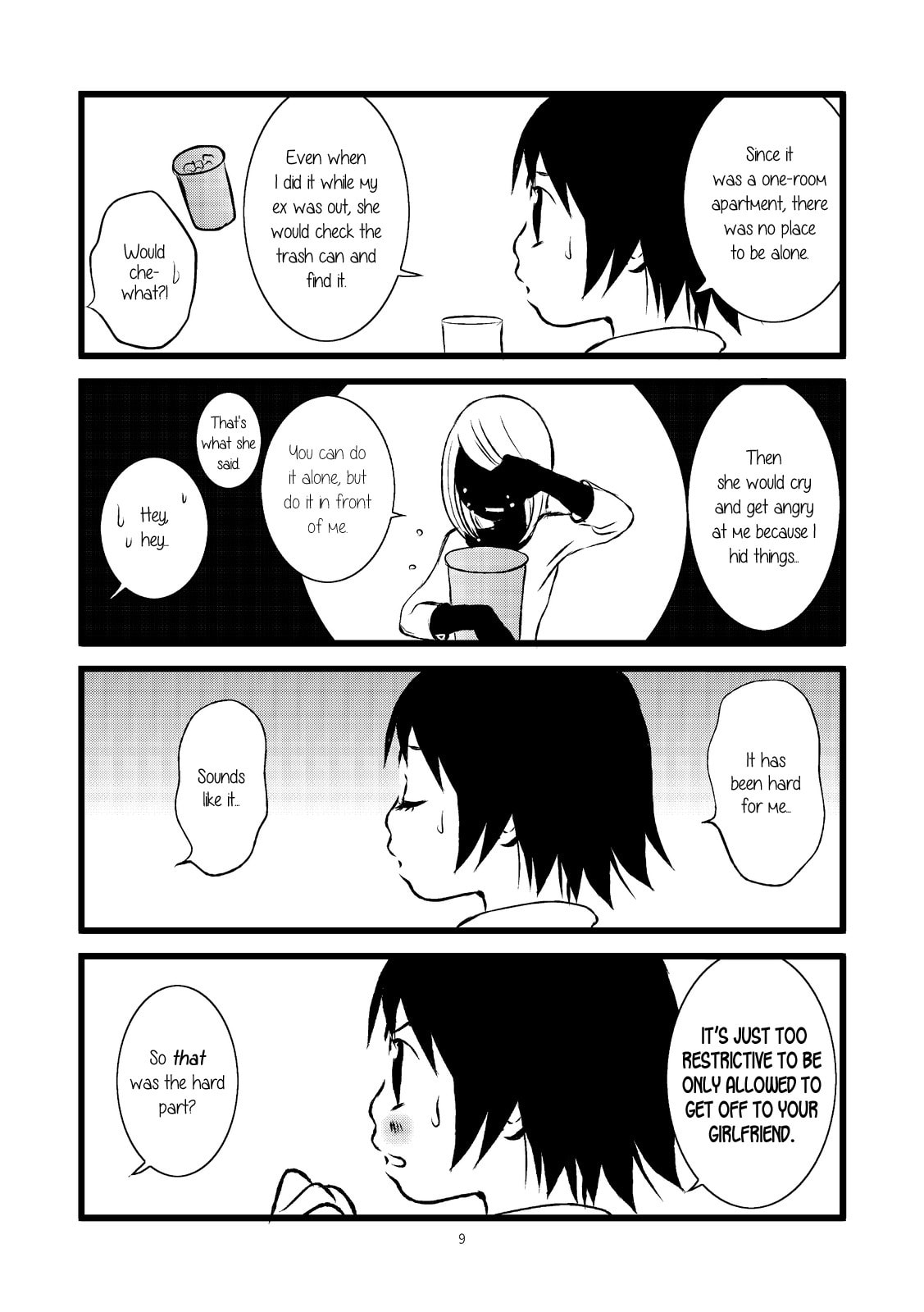 Read Lesbian Solo! chapter 0 image 8 on Lezhin