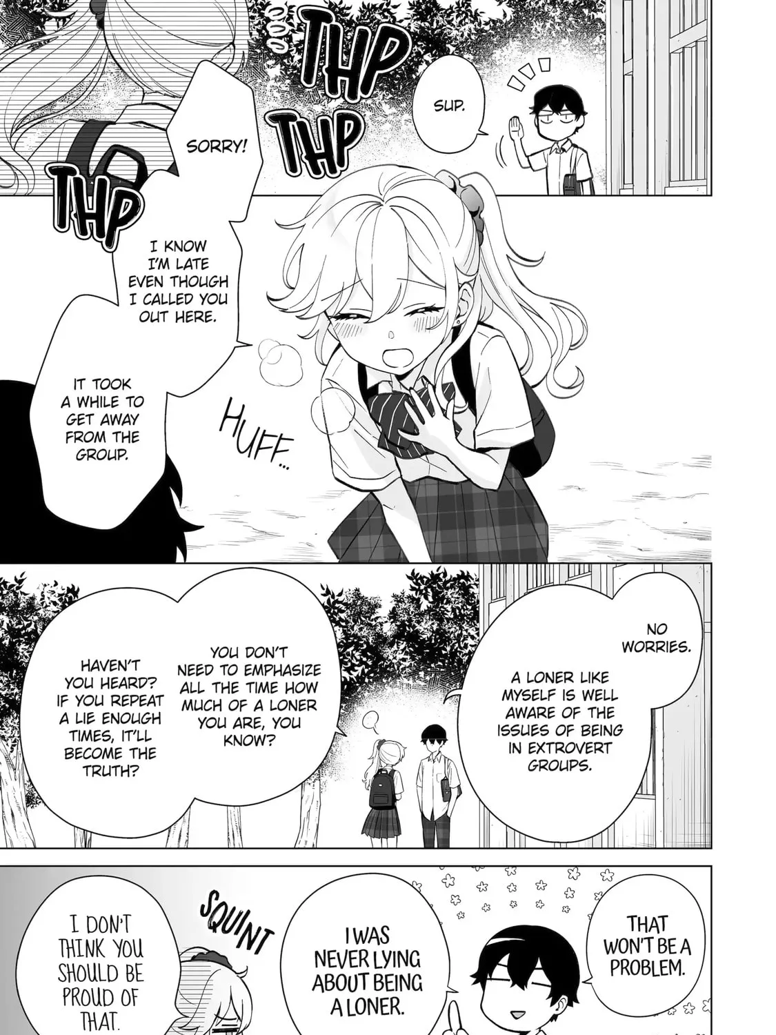 Read Let Me Be Single in Peace! chapter 12.1 image 4 on Lezhin