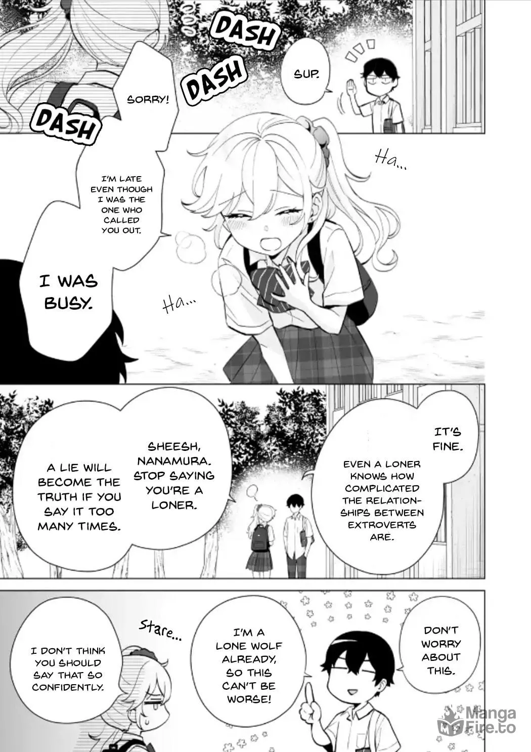 Read Let Me Be Single in Peace! chapter 12 image 2 on Lezhin