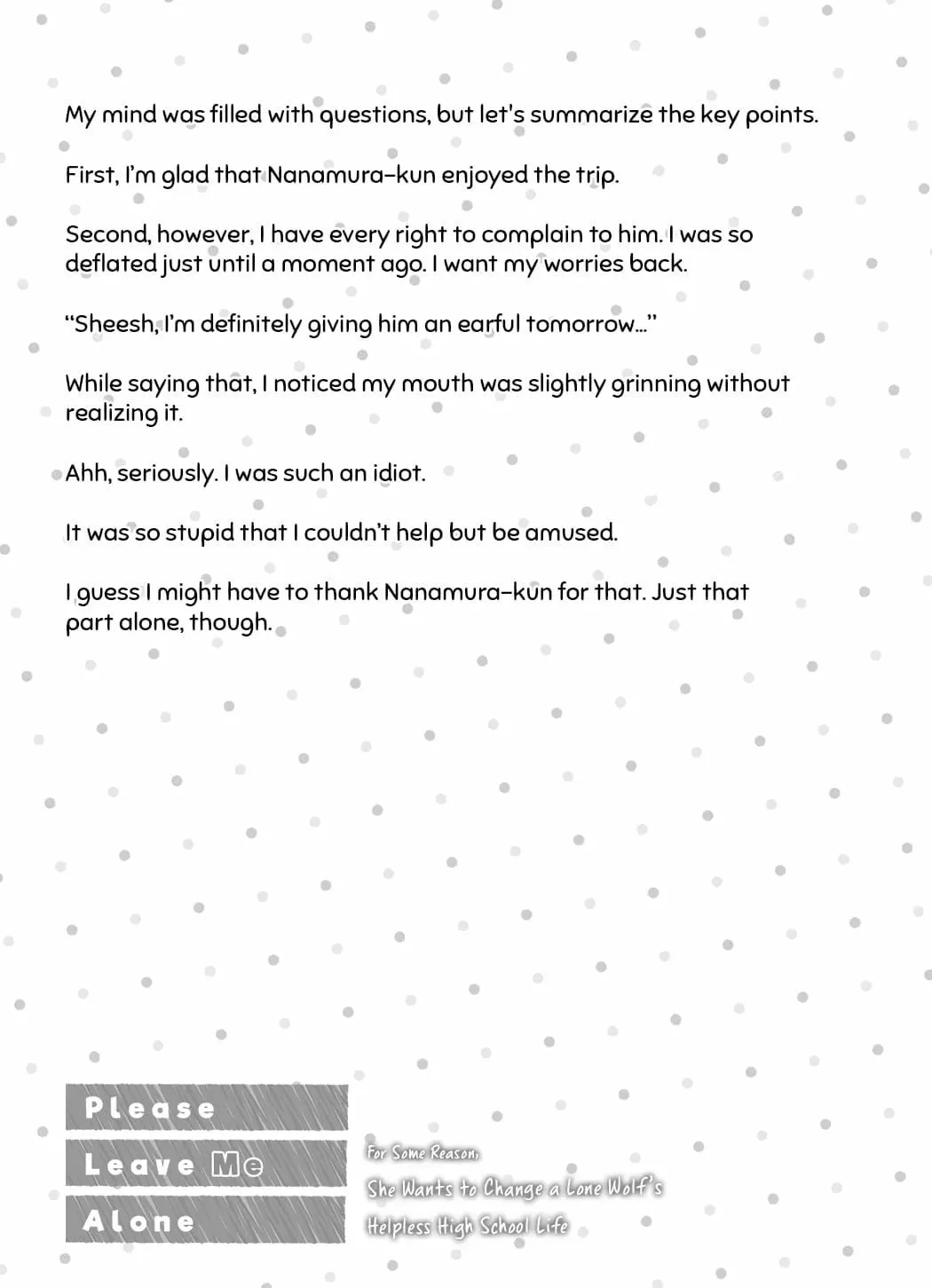 Read Let Me Be Single in Peace! chapter 17.2 image 3 on Lezhin