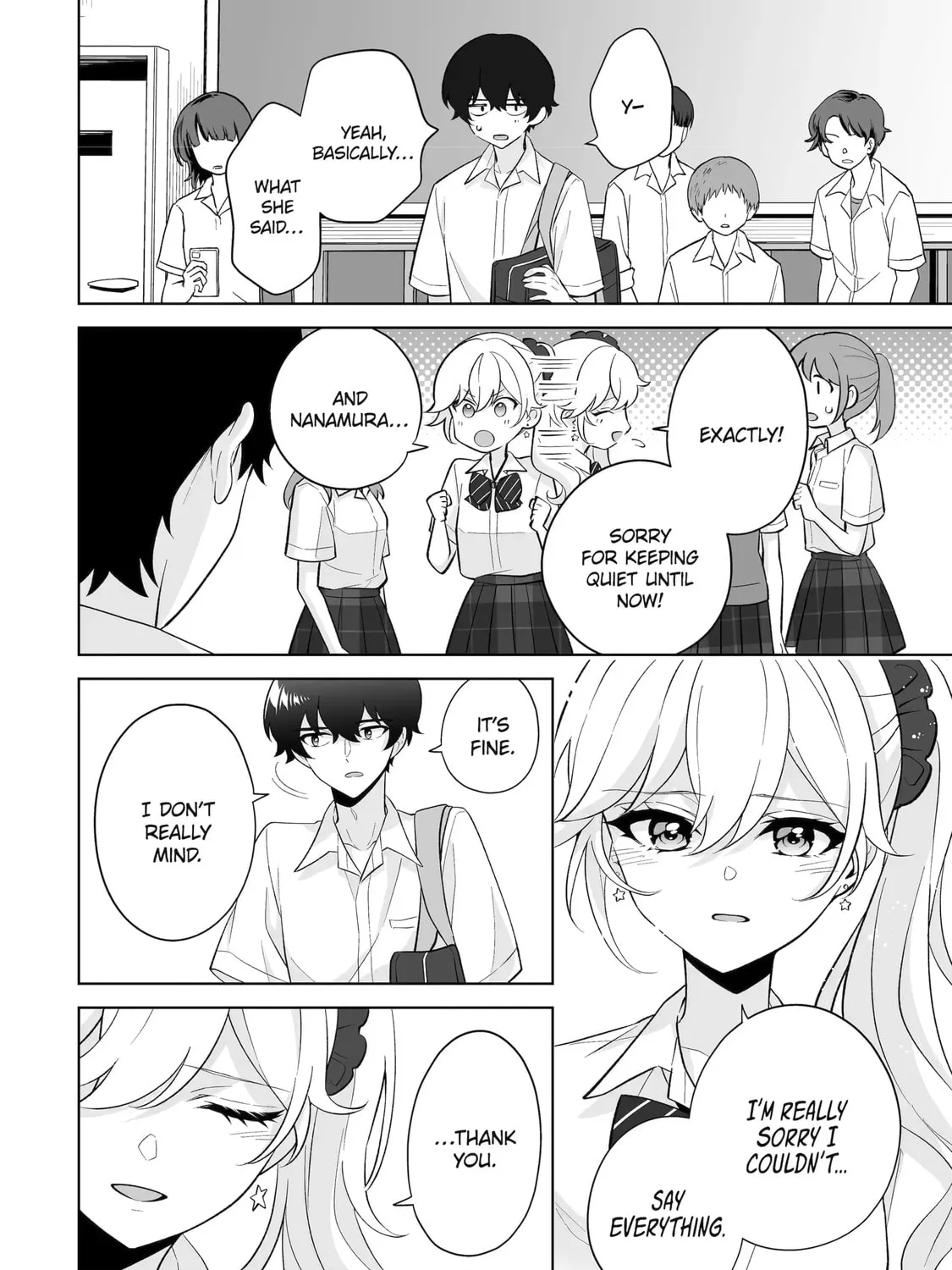 Read Let Me Be Single in Peace! chapter 33.1 image 18 on Lezhin