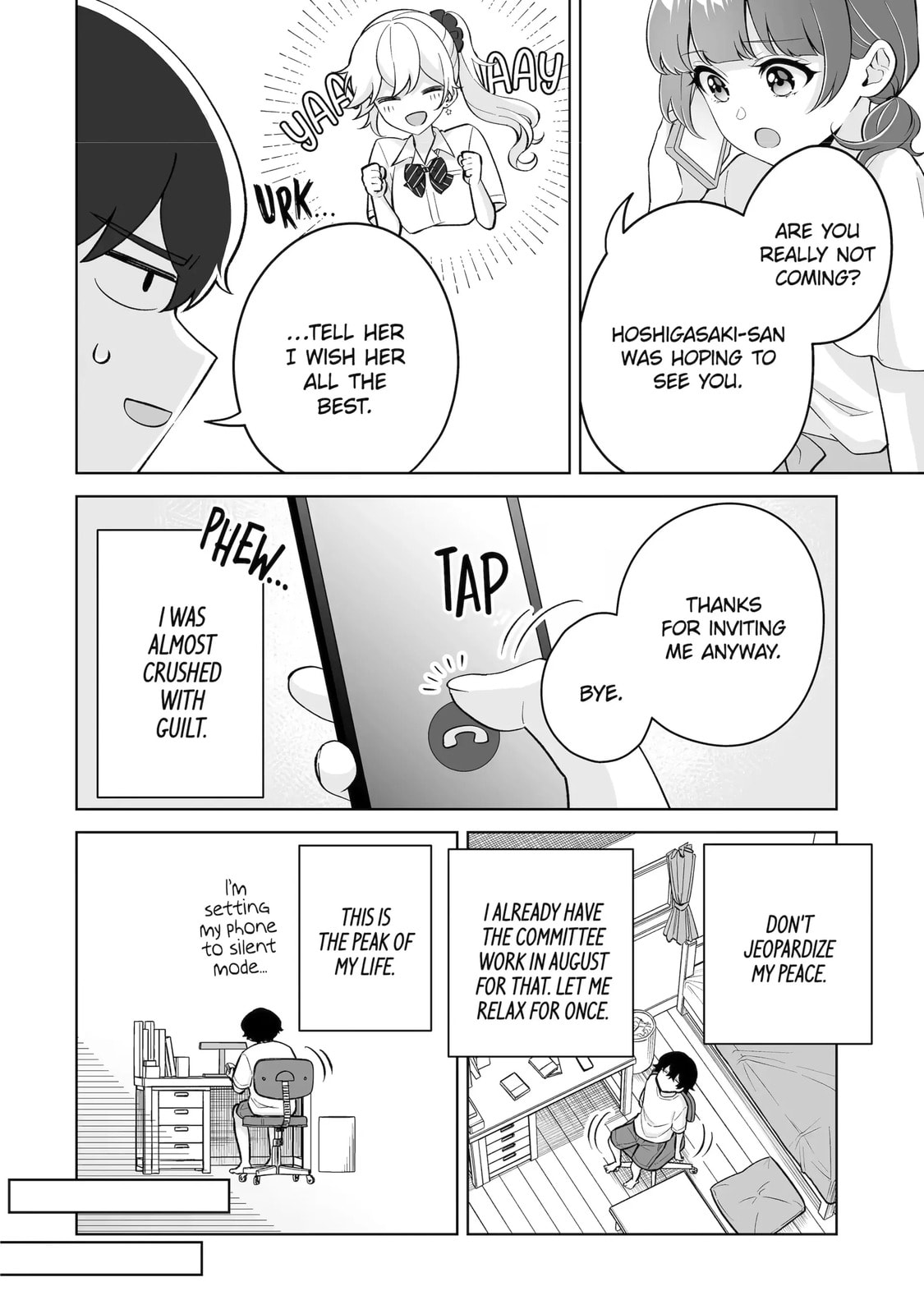 Read Let Me Be Single in Peace! chapter 34.3 image 1 on Lezhin