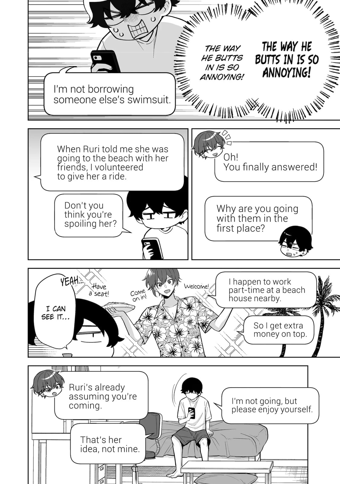 Read Let Me Be Single in Peace! chapter 34.3 image 5 on Lezhin