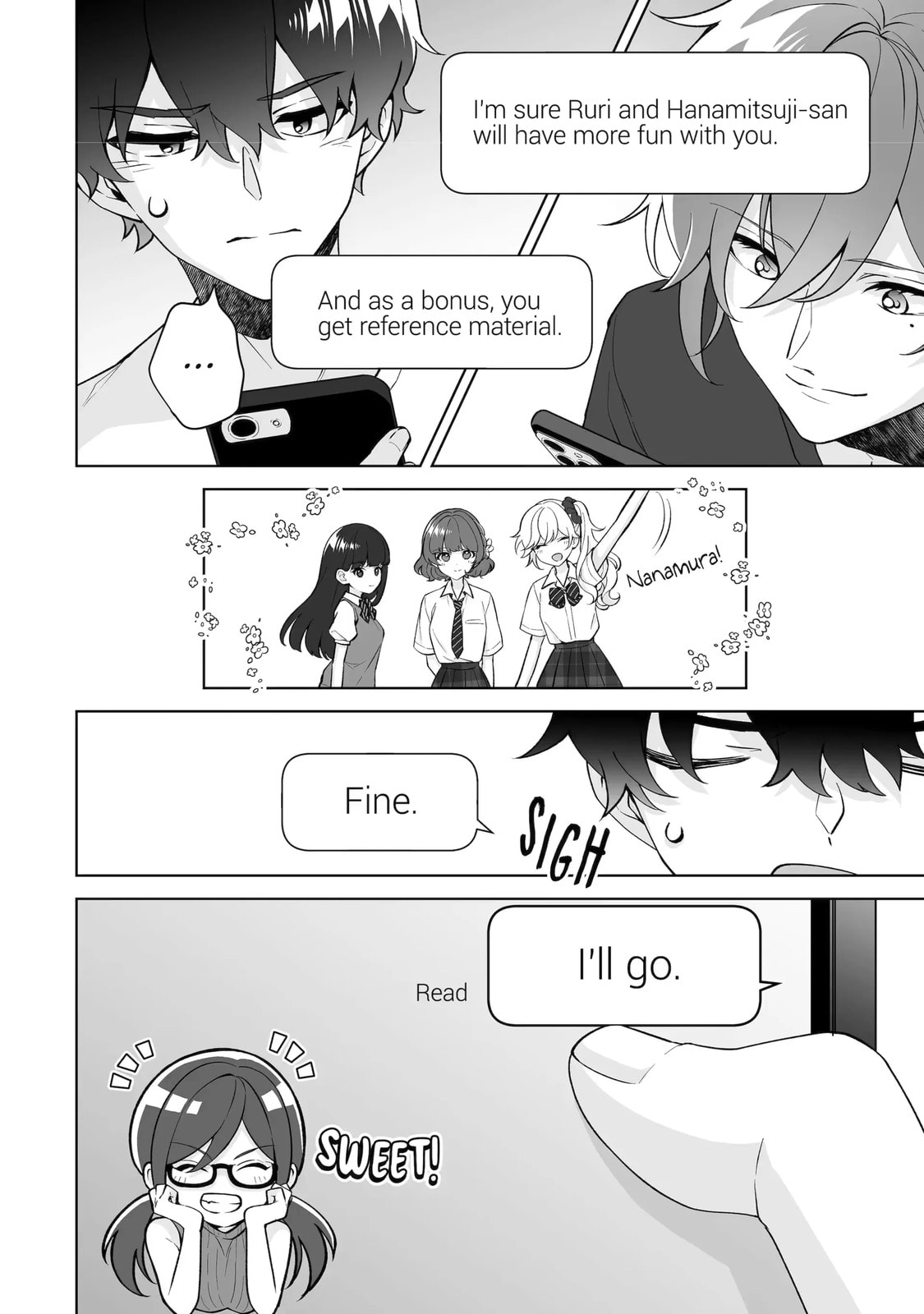 Read Let Me Be Single in Peace! chapter 34.3 image 9 on Lezhin