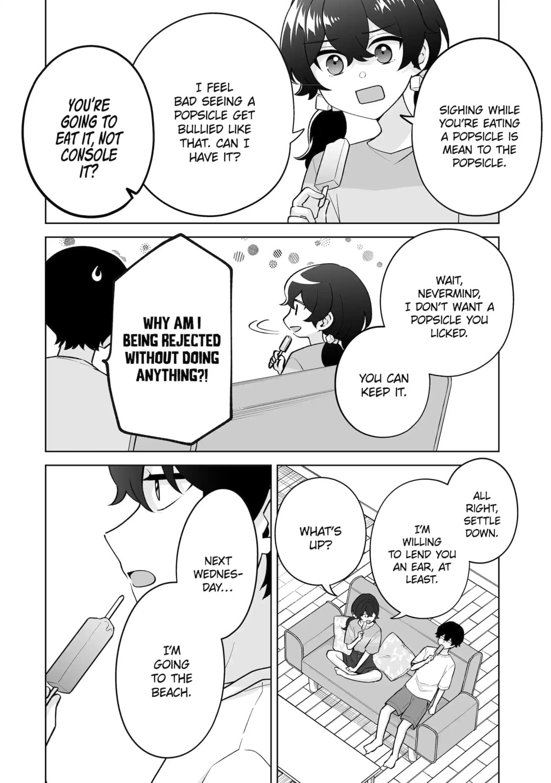 Read Let Me Be Single in Peace! chapter 35.1 image 3 on Lezhin