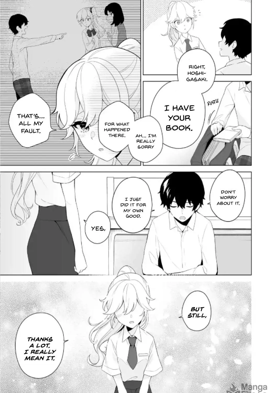 Read Let Me Be Single in Peace! chapter 9 image 8 on Lezhin