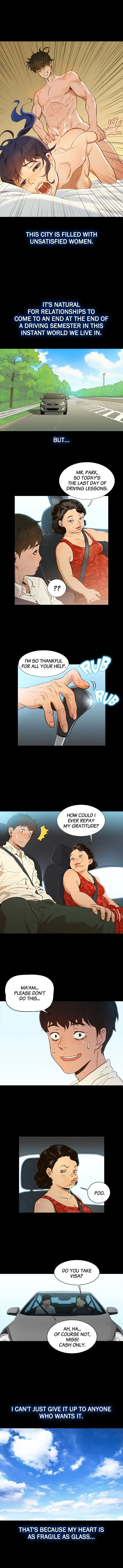 Read Let Me Drive chapter 1 image 1 on Lezhin