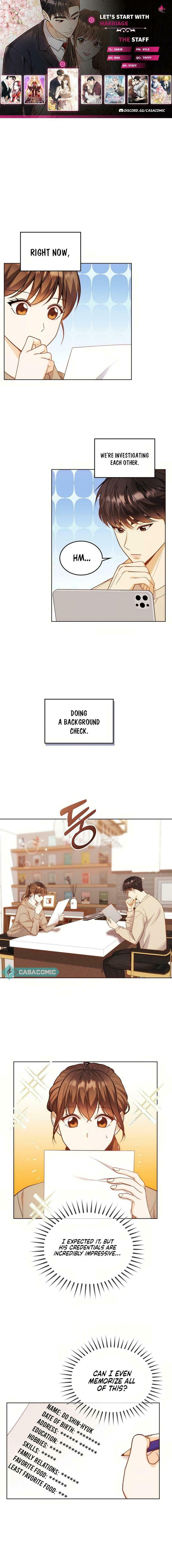 Let's Get Married First Chapter 11 page 1 - 