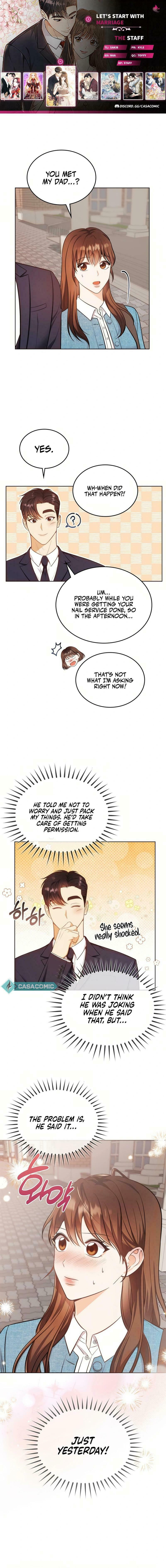 Let's Get Married First Chapter 15 page 1 - 