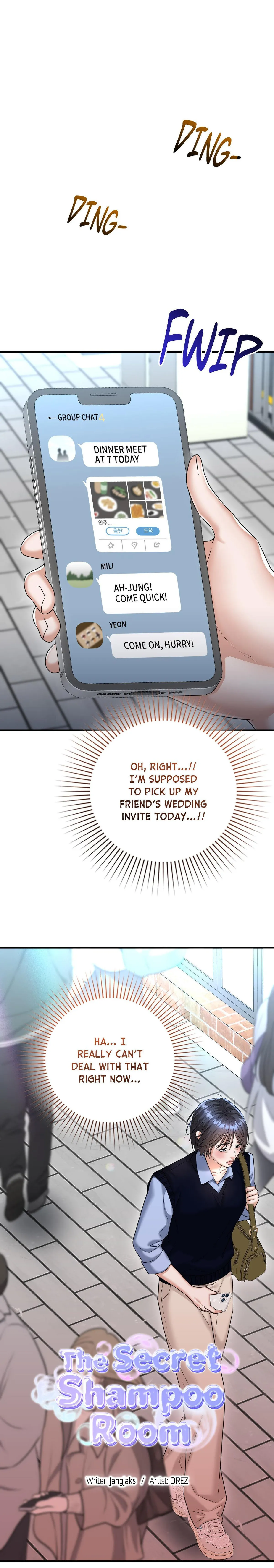 Let’s go for a shampoo Chapter 10 page 21 - 