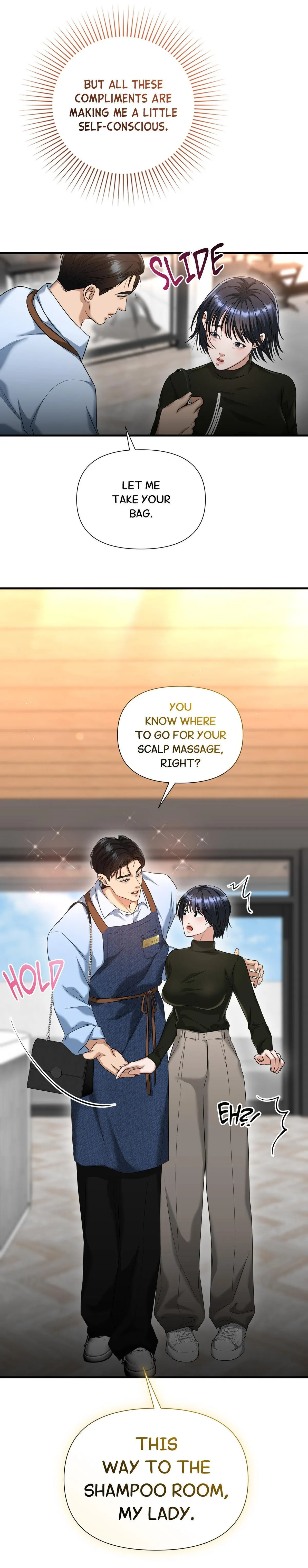 Let’s go for a shampoo Chapter 3 page 14 - 