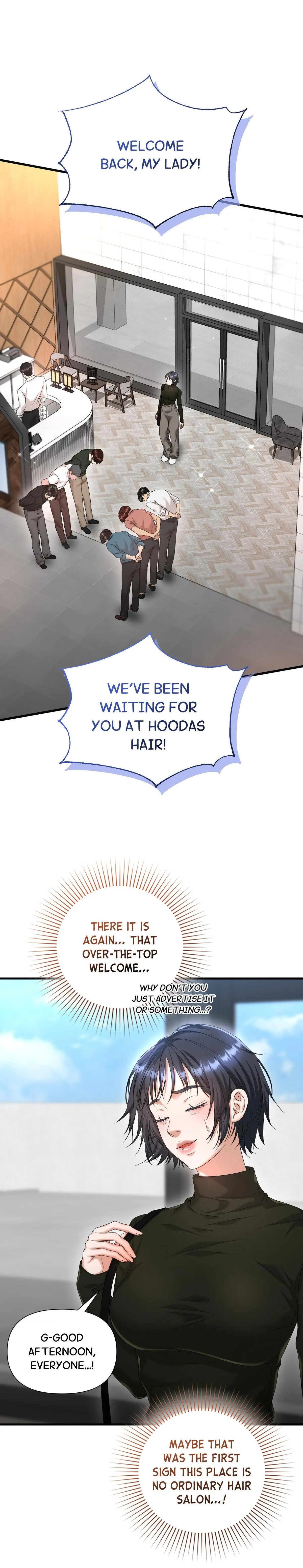 Let’s go for a shampoo Chapter 3 page 7 - 