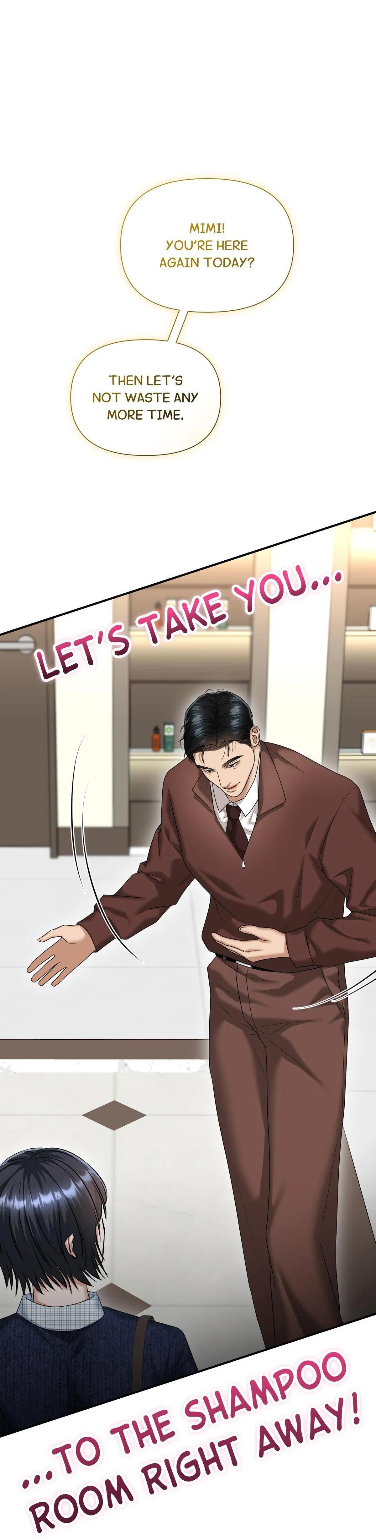 Let’s go for a shampoo Chapter 6 page 11 - 
