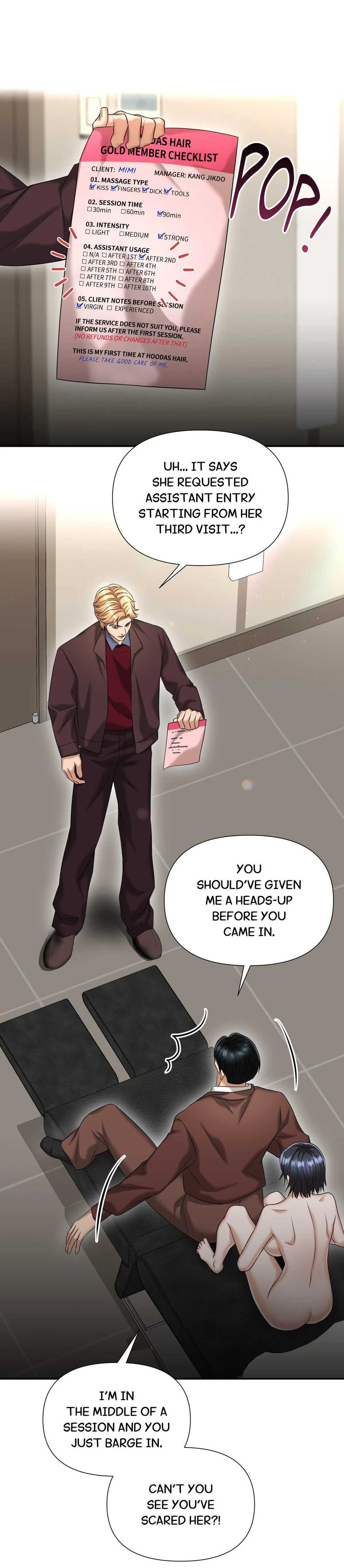 Let’s go for a shampoo Chapter 6 page 36 - 