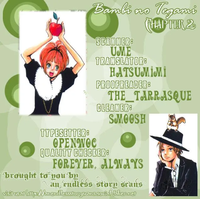 Letter from Bambi Chapter 2 page 3 - 