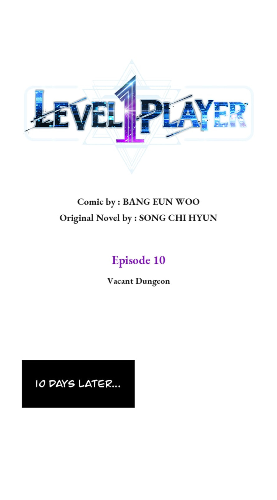 Read Level 1 Player chapter 10 image 9 on Lezhin