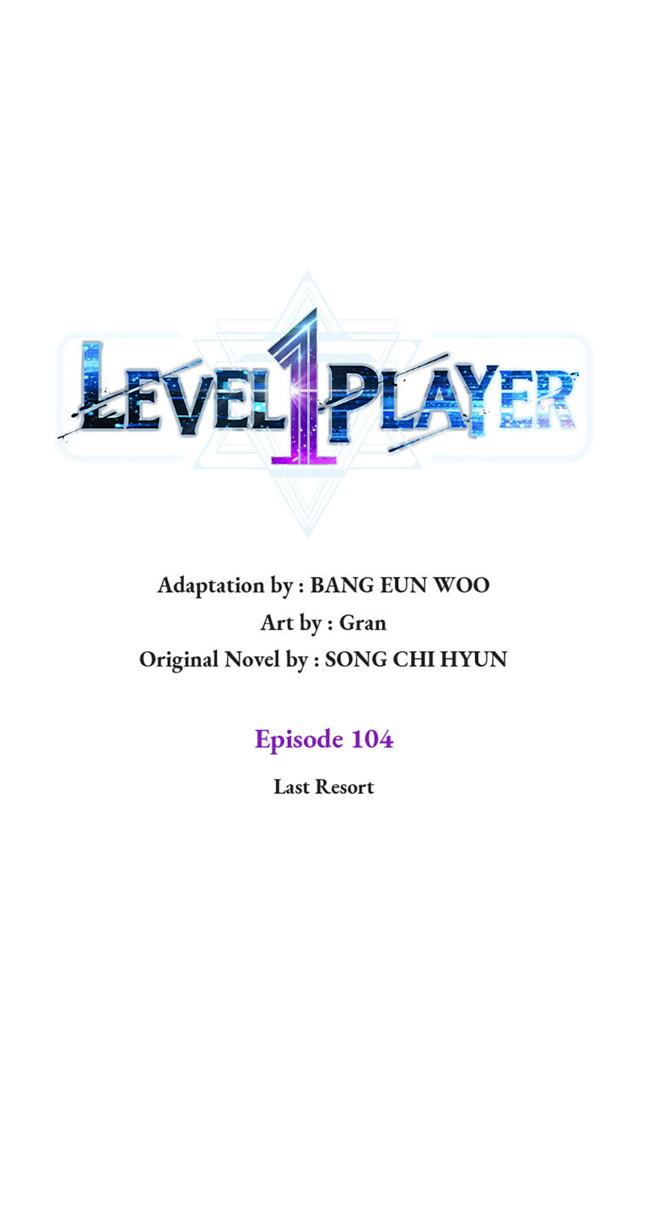 Read Level 1 Player chapter 104 image 20 on Lezhin