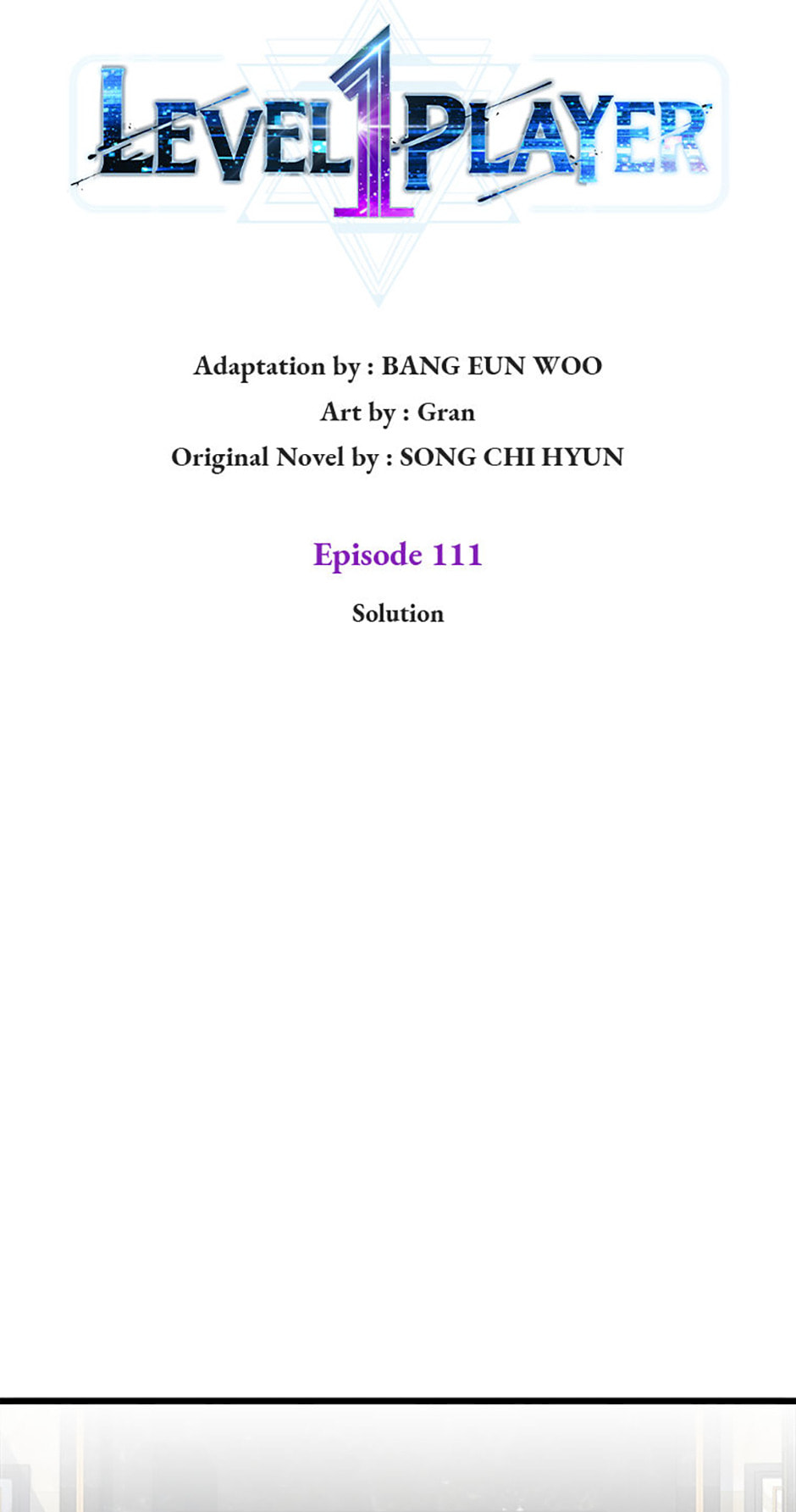 Read Level 1 Player chapter 111 image 18 on Lezhin