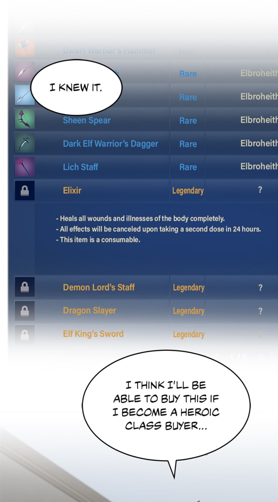 Read Level 1 Player chapter 27 image 30 on Lezhin
